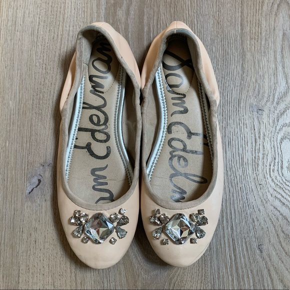 Sam Edelman Fauna Blush Pink Flats - Picture 5 of 10